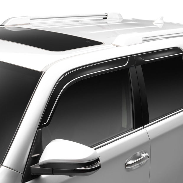 Husky Liners 2854027 Low Profile Dark Smoke Ventvisor Side Window Deflector 4-Piece Set For 2010-2023 Toyota 4Runner