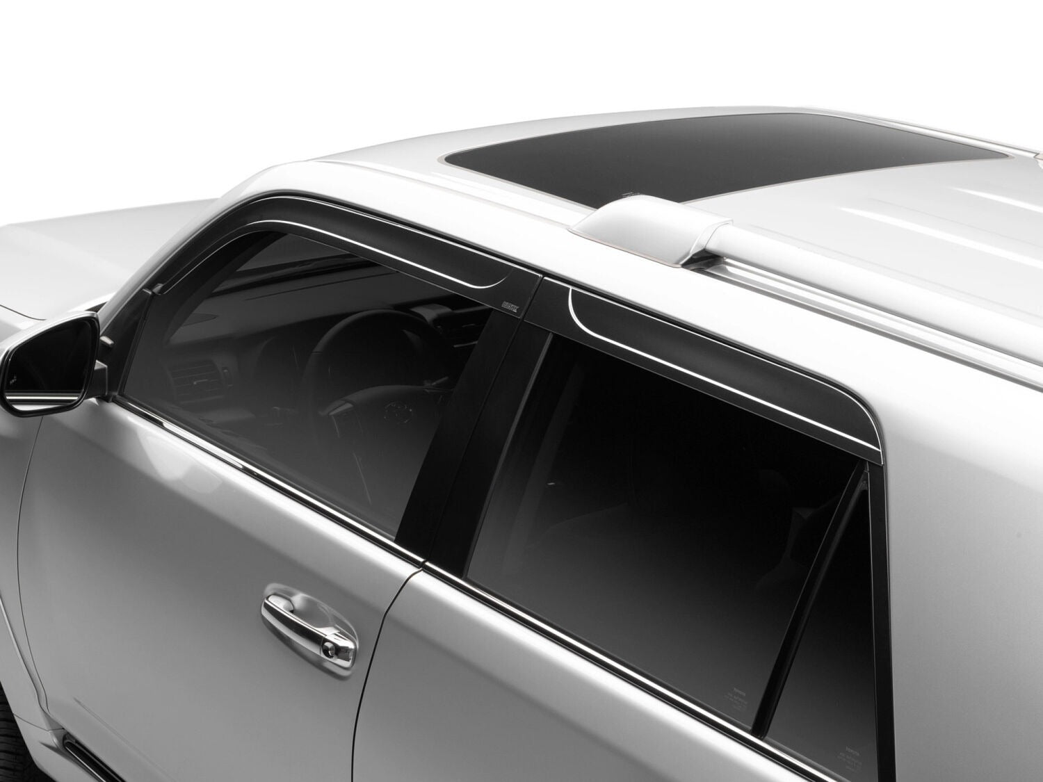 Husky 2854155 Ventvisor Low Pro 4PC Smoke 2022-2026 Jeep Grand Wagoneer