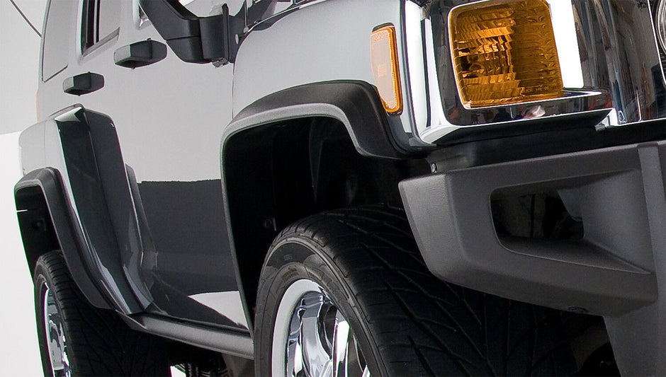Husky Liners Husky Liners OE Style Fender Flares Black Smooth Finish 4-Piece Set 28015900