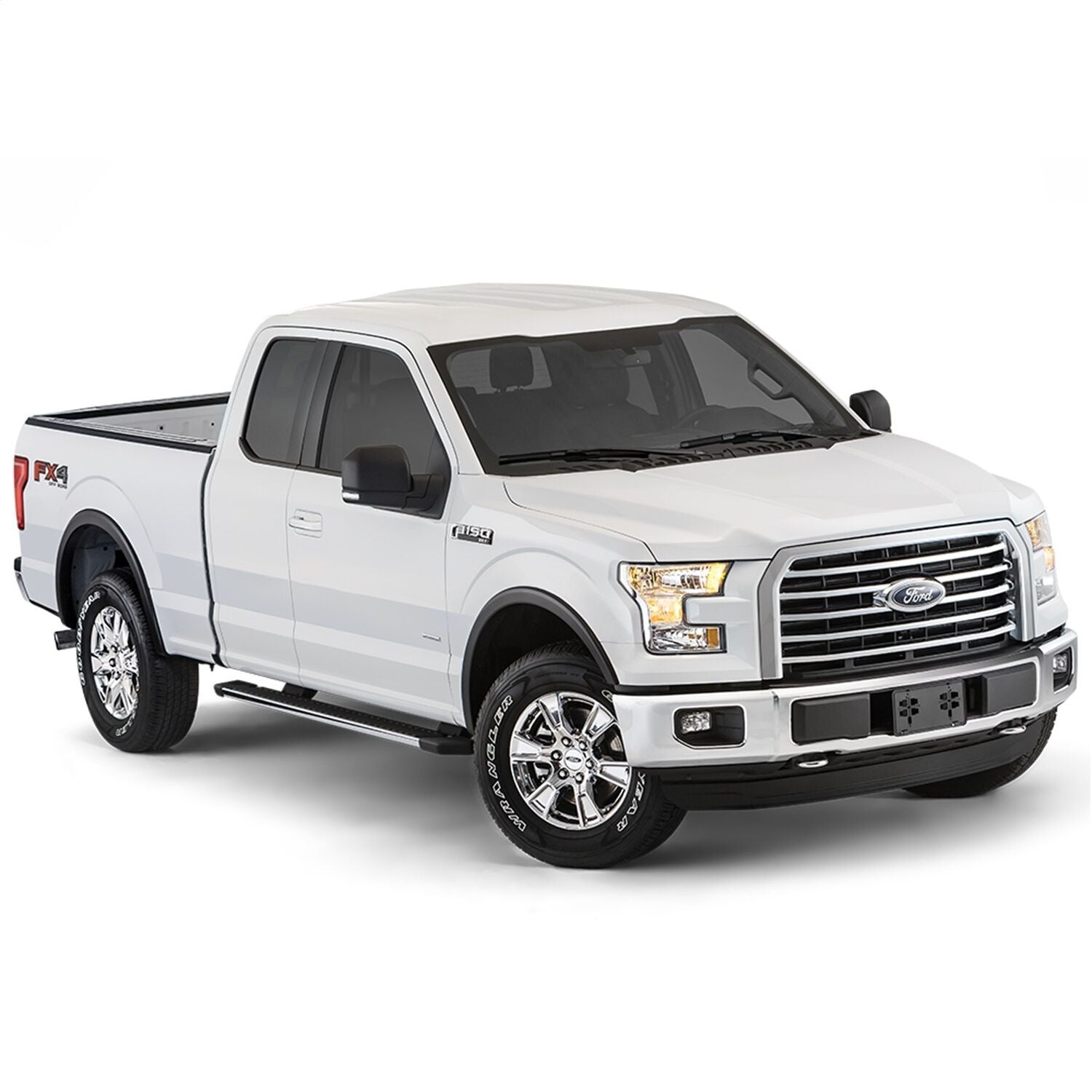 Husky Liners Husky Liners OE Style Fender Flares Black Smooth Finish 4-Piece Set 2805922