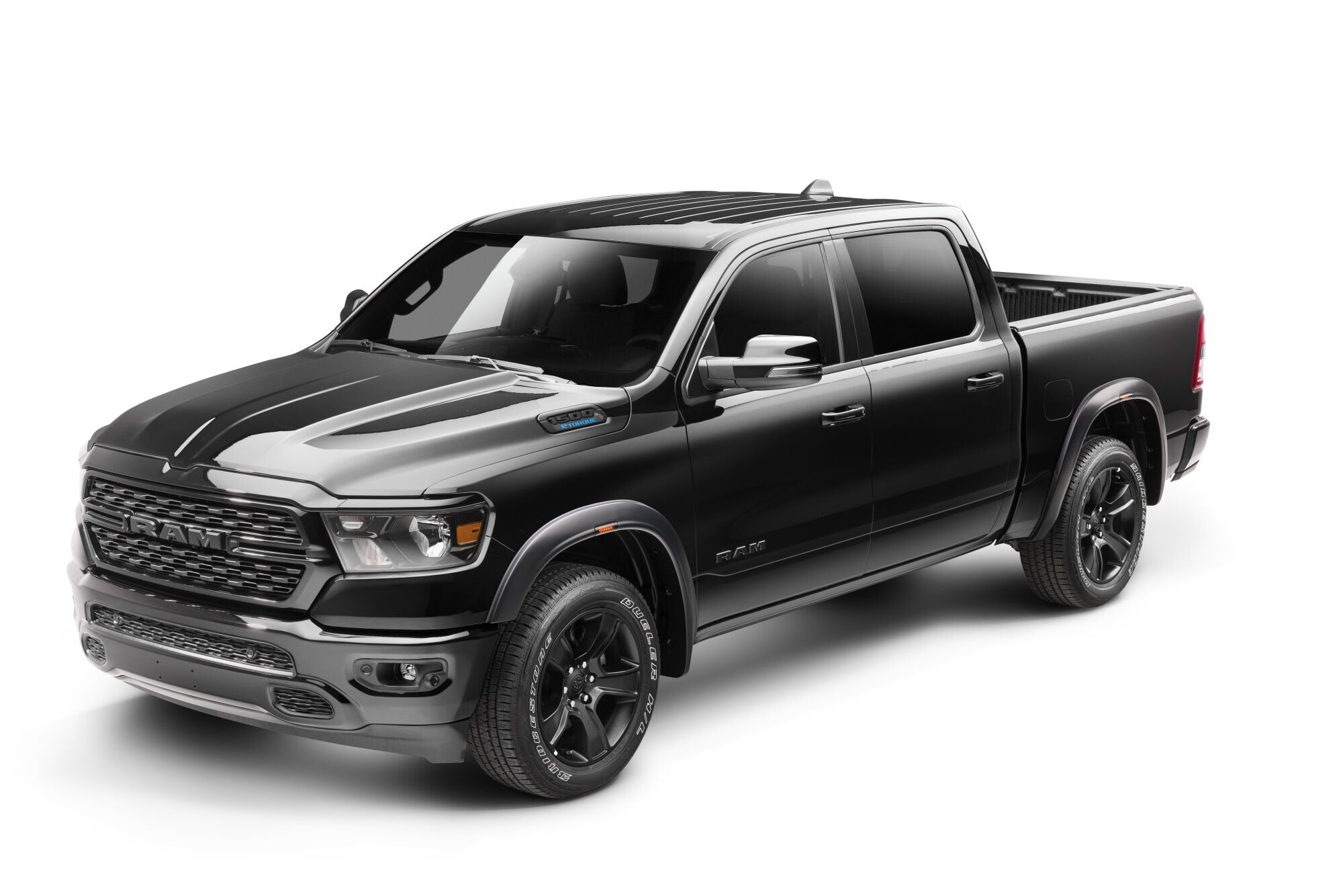 Husky Liners 2805939 RVL Smooth Finish Fender Flare Set For 19-23 Ram 1500 Excludes Rebel And TRX Models