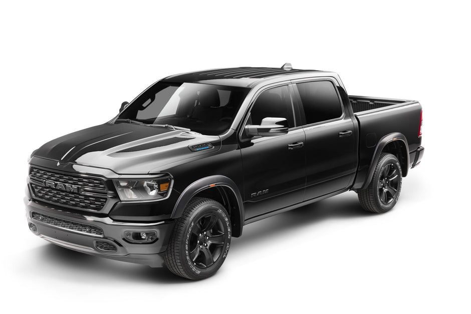 Husky Liners 2805939 RVL Smooth Finish Fender Flare Set For 19-23 Ram 1500 Excludes Rebel And TRX Models