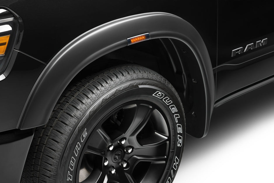 Husky Liners 2805939 RVL Smooth Finish Fender Flare Set For 19-23 Ram 1500 Excludes Rebel And TRX Models