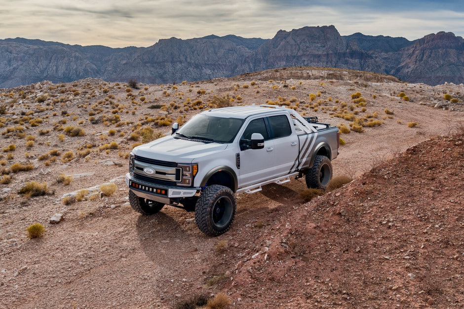 Husky Liners 2802978 RVL Smooth Finish Fender Flare Set For 17-22 Ford SuperDuty