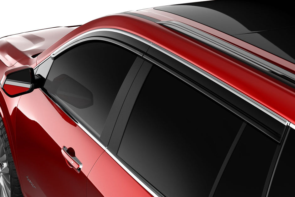 Husky Liners 2884066 Ventvisor Low Pro 4PC Chrome Trim 2018-2024 Buick Enclave