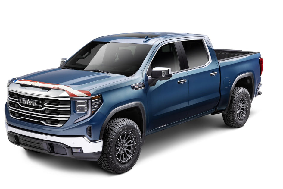 Husky Liners Hood Shield Eagle With Flag Design 2818959