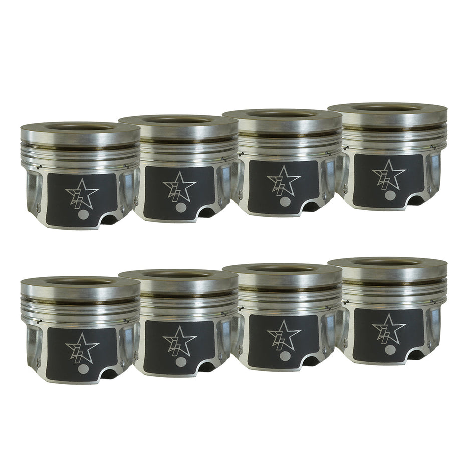 2020-2022 6.7L Power Stroke Standard Bore X-Series Pistons (.015 Reduced Compression Height)