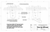 Diagram of an S&B Under Axle Bar Mount, 3 1/2in & 4in Axle, U-Bolts Down - 