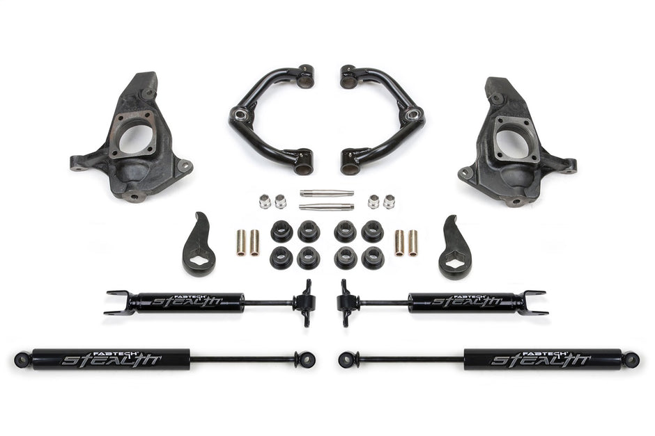 2011-19 Chevy 2/3500HD 3.5" UCA Ball Joint System W/ Performance Shocks