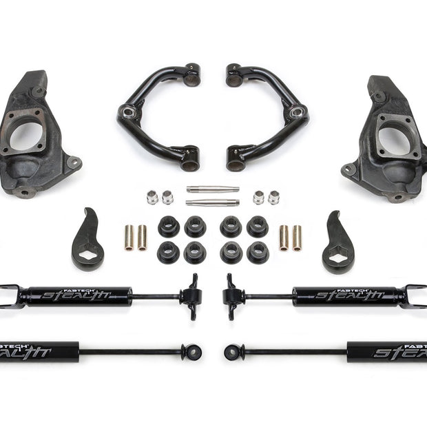 2011-19 Chevy 2/3500HD 3.5" UCA Ball Joint System W/ Performance Shocks
