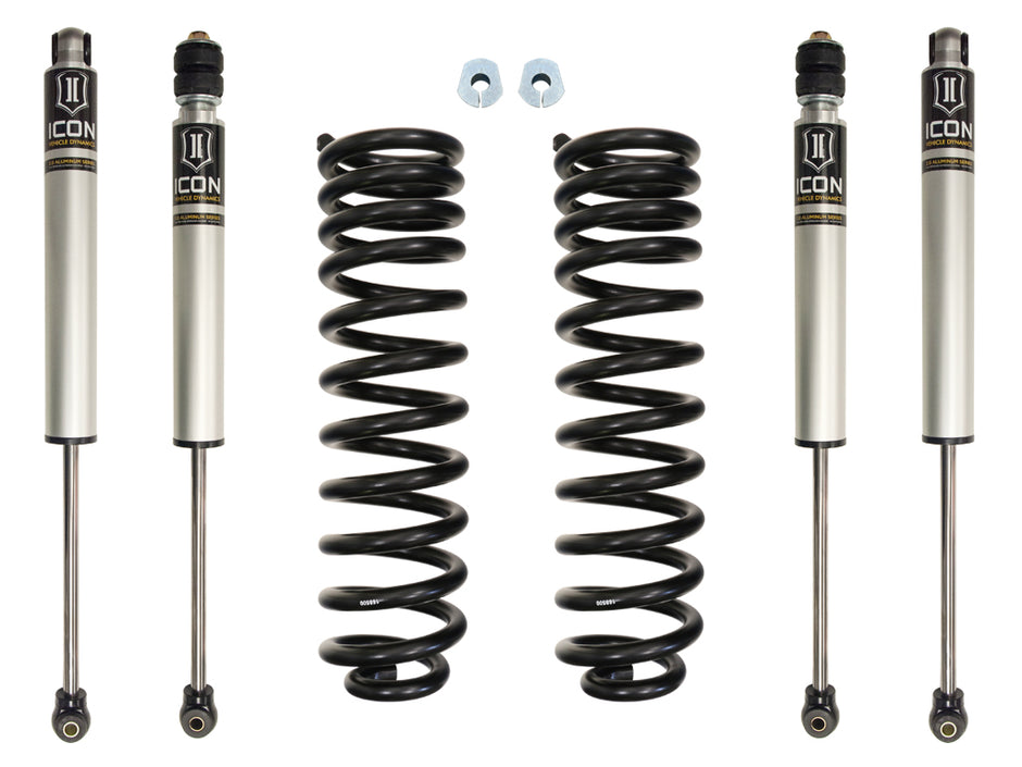 ICON 2005-2016 Ford F-250/F-350 Super Duty 4WD Diesel 2.5" Lift Stage 1 Suspension System