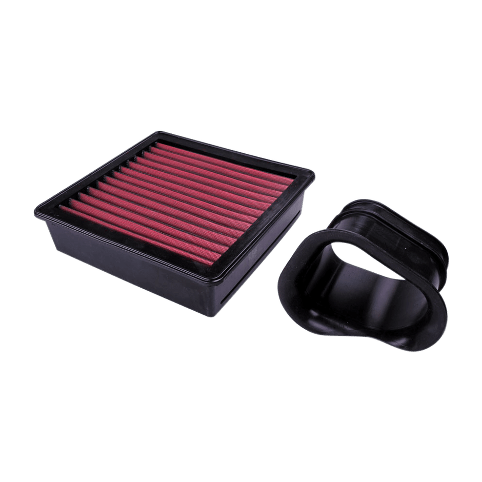 STOCK REPLACEMENT FILTER & HIGH FLOW FENDER INLET FOR 2011-2014 Ford F-150 3.5L ECOBOOST, 3.7L, 5.0L, 6.2L, 2010-2014 FORD RAPTOR 6.2L - S&B