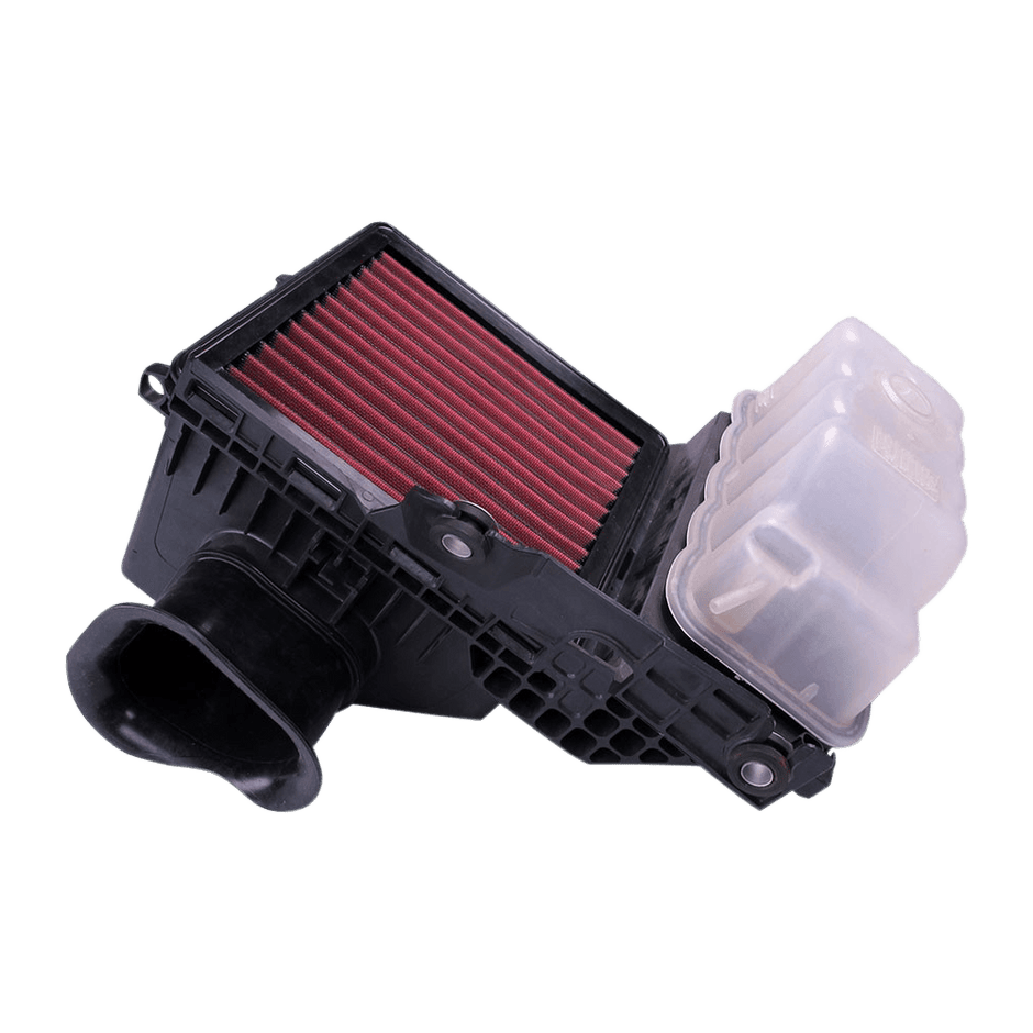 STOCK REPLACEMENT FILTER & HIGH FLOW FENDER INLET FOR 2011-2014 Ford F-150 3.5L ECOBOOST, 3.7L, 5.0L, 6.2L, 2010-2014 FORD RAPTOR 6.2L - S&B