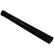 A 4.0 inch inner diameter flexible black ducting, 39 inches in length, designed for use with a particle separator.