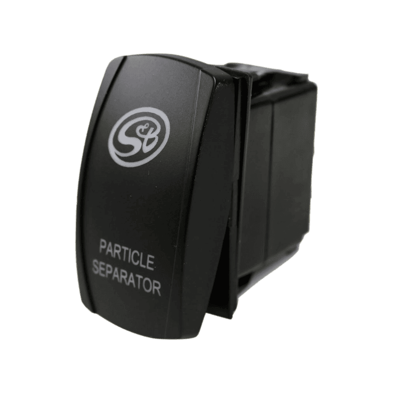 LED Rocker Switch w/ S&B Logo for Particle Separator - S&B