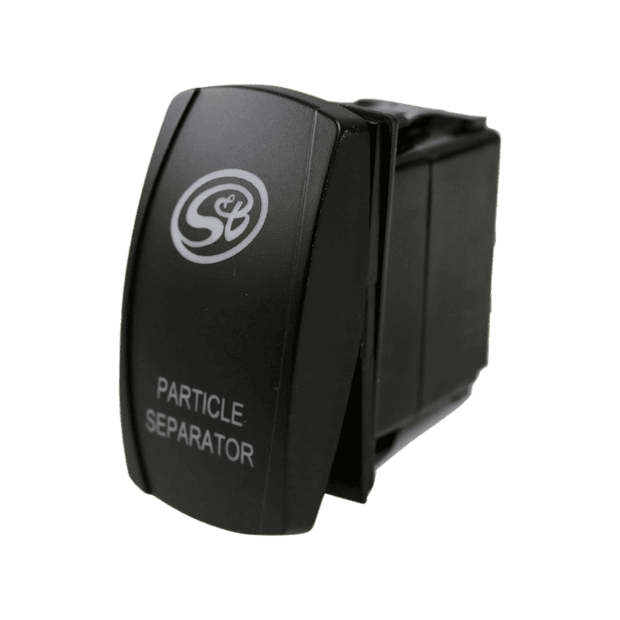 LED Rocker Switch w/ S&B Logo for Particle Separator - S&B