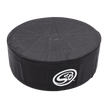 A black 14 inch round filter wrap with high flow top, featuring the S&B logo on the side.