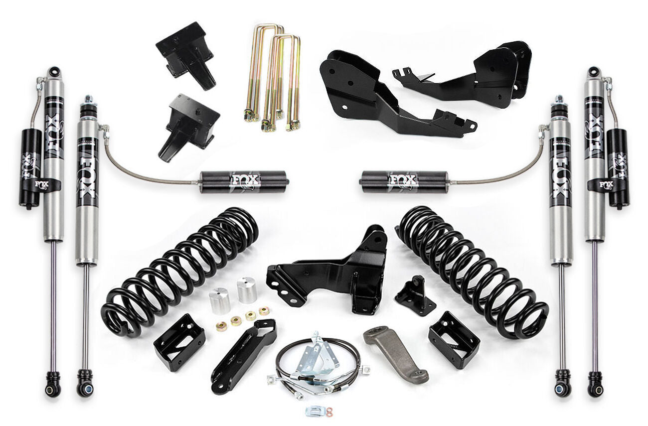 Cognito 5 Inch Standard Lift Kit With Fox PS 2.0 PSRR Shocks For 2023-2024 Ford F-250/F-350 4WD