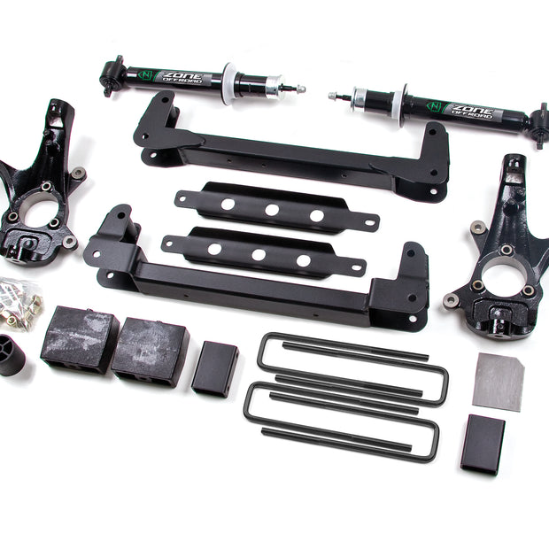 Zone 4.5" Strut & Drop Crossmember Lift Kit