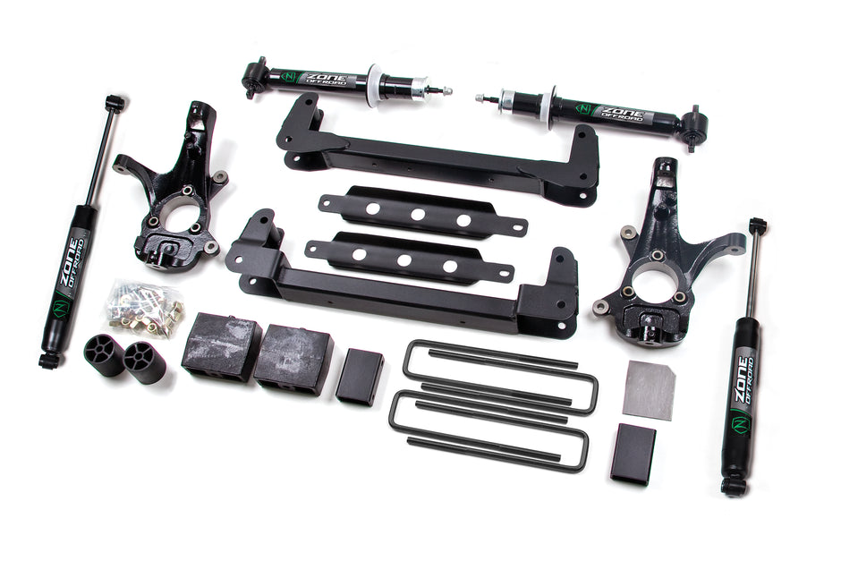 Zone 4.5" Strut & Drop Crossmember Lift Kit