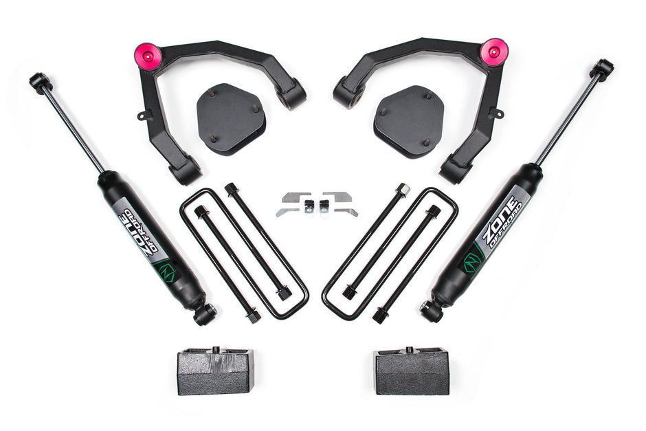 Zone 3.5" Adventure Series Lift Kit