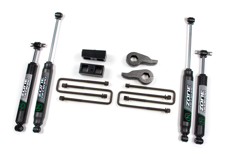 Zone 2" Torsion Bar Key Lift Kit