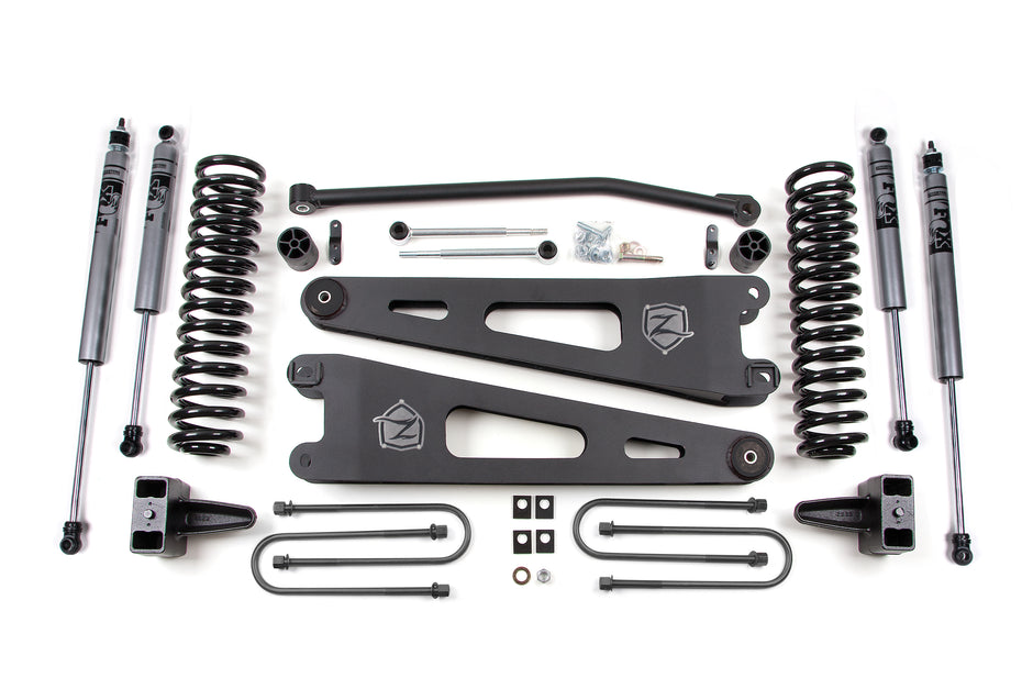 Zone 4 Inch Radius Arm Lift Kit | FOX Adventure Shocks