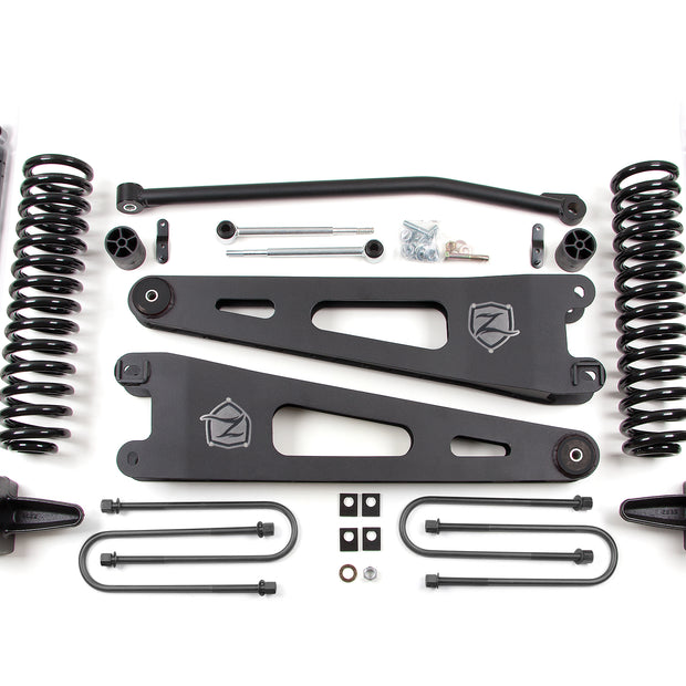 Zone 4 Inch Radius Arm Lift Kit | FOX Adventure Shocks