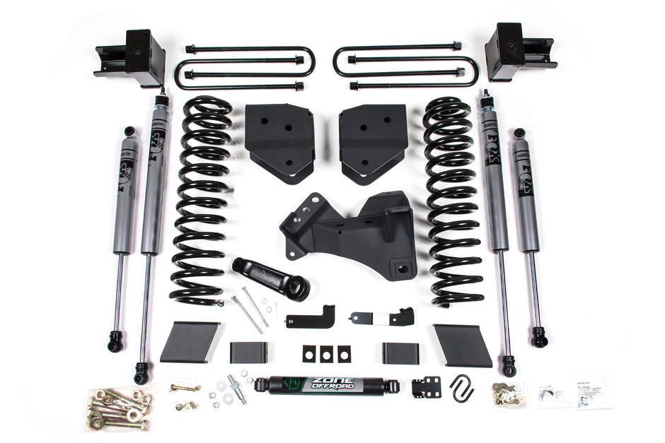 Zone 4 Inch Suspension Lift Kit - Fox Adventure Shocks