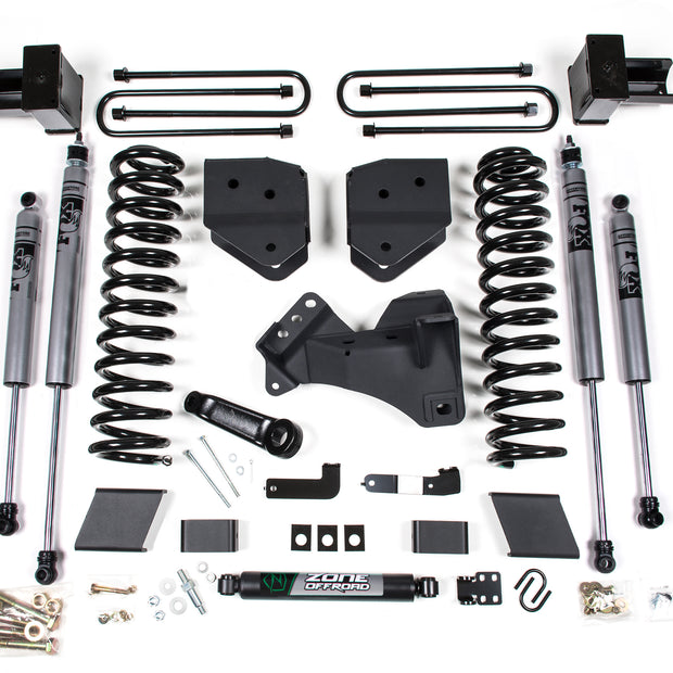 Zone 4 Inch Suspension Lift Kit - Fox Adventure Shocks