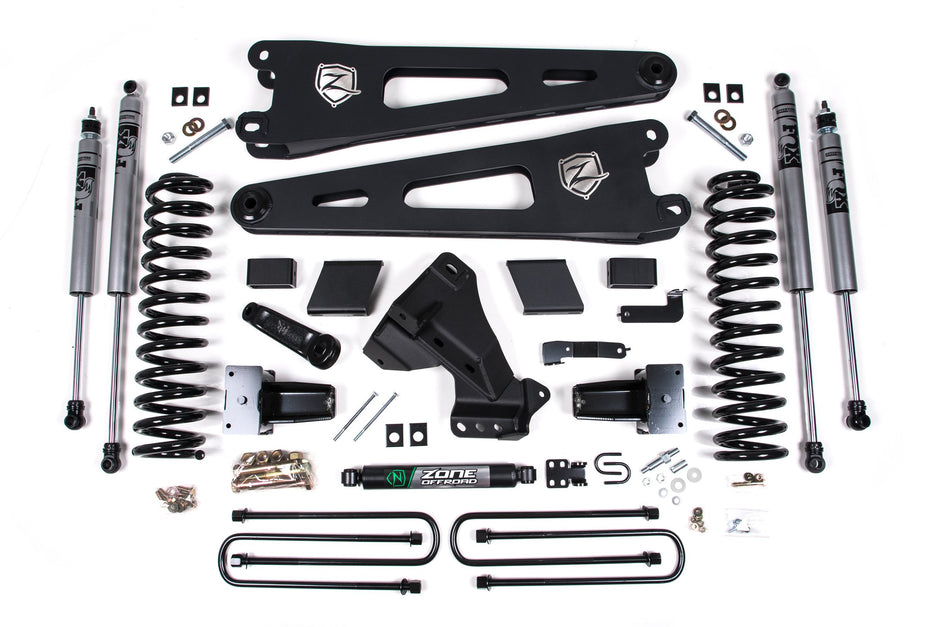 Zone 4" Radius Arm Suspension System - Gas