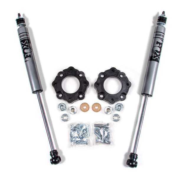 Zone 2" Leveling Kit	- FOX 2.0 Adventure Shocks