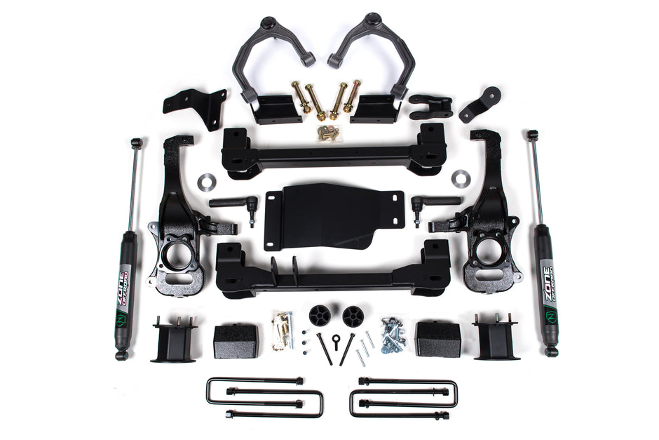 Zone 4 Inch Suspension Lift Kit | Nitro Shocks